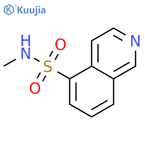 N-methylisoquinoline-5-sulfonamide structure