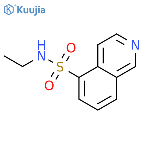 N-ethylisoquinoline-5-sulfonamide structure