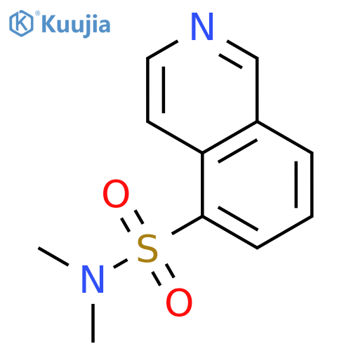 N,N-Dimethylisoquinoline-5-sulfonamide structure