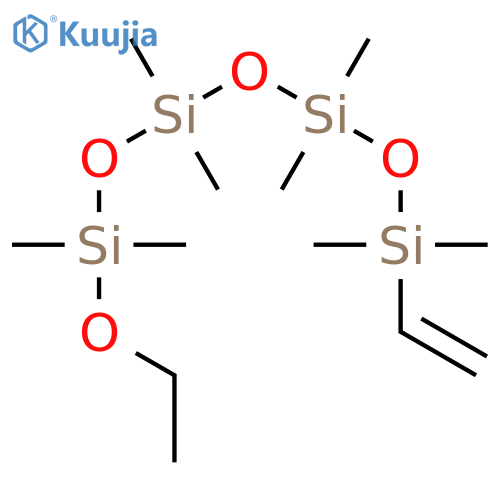 Tetrasiloxane, 1-ethenyl-7-ethoxy-1,1,3,3,5,5,7,7-octamethyl- structure