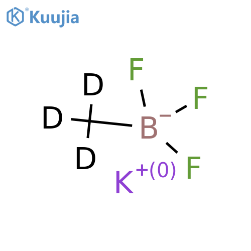 Potassium methyl-d3-trifluoroborate structure