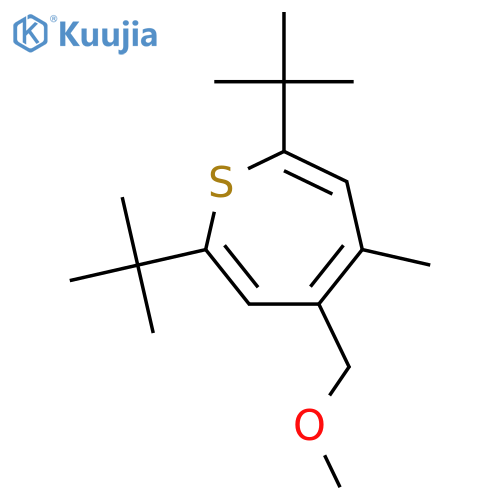 THIEPIN, 2,7-BIS(1,1-DIMETHYLETHYL)-4-(METHOXYMETHYL)-5-METHYL- structure