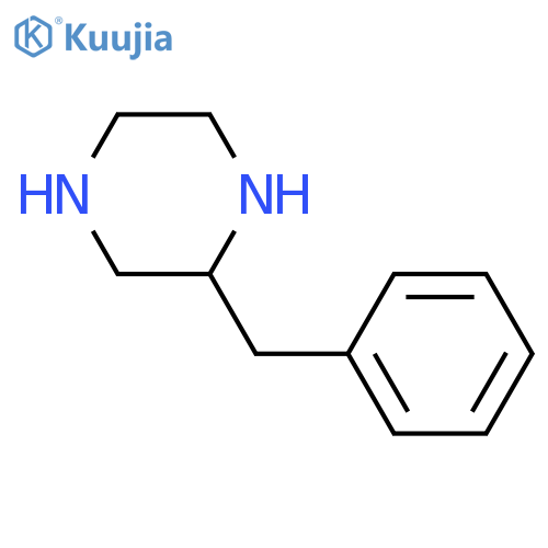 2-Benzylpiperazine structure