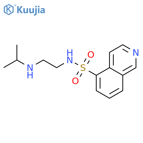 5-Isoquinolinesulfonamide, N-[2-[(1-methylethyl)amino]ethyl]- structure