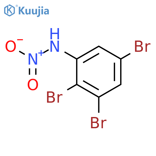 Benzenamine, 2,3,5-tribromo-N-nitro- structure