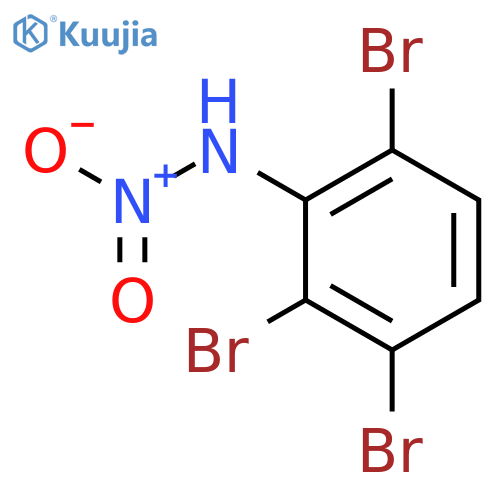 BENZENAMINE, 2,3,6-TRIBROMO-N-NITRO- structure