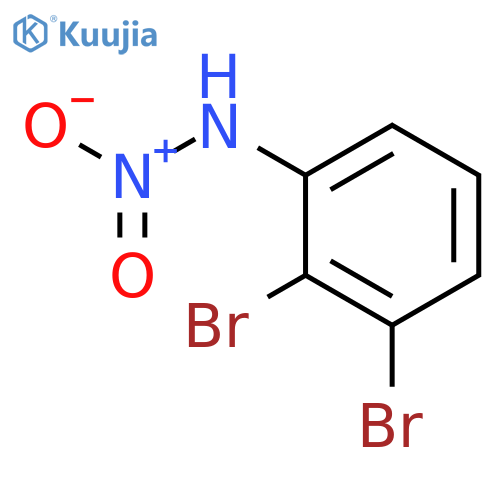 BENZENAMINE, 2,3-DIBROMO-N-NITRO- structure