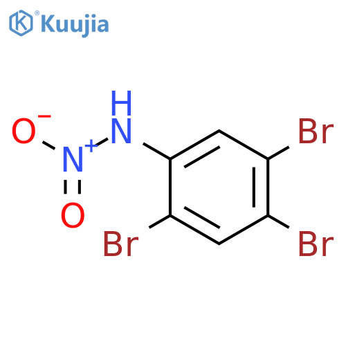 Benzenamine, 2,4,5-tribromo-N-nitro- structure