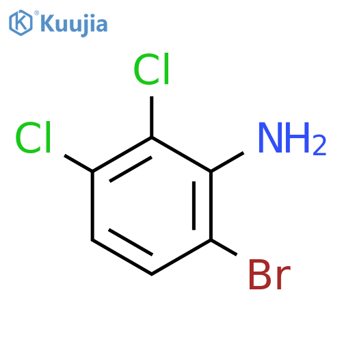 BENZENAMINE, 6-BROMO-2,3-DICHLORO- structure