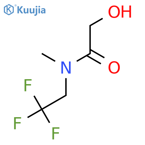 ACETAMIDE, 2-HYDROXY-N-METHYL-N-(2,2,2-TRIFLUOROETHYL)- structure