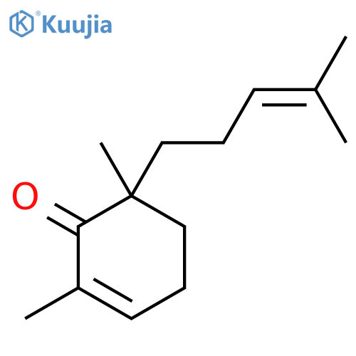 2-CYCLOHEXEN-1-ONE, 2,6-DIMETHYL-6-(4-METHYL-3-PENTENYL)- structure