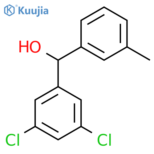 3,5-Dichloro-3'-methylbenzhydrol structure