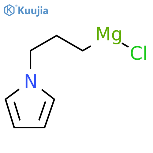 Magnesium, chloro[3-(1H-pyrrol-1-yl)propyl]- structure