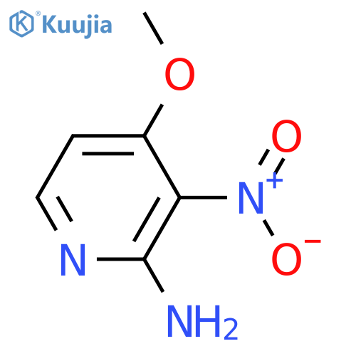 2-Amino-4-methoxy-3-nitropyridine structure