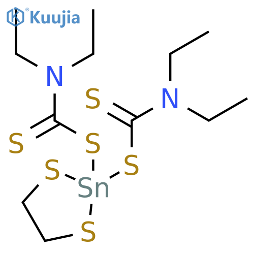 1,3,2-Dithiastannolane, 2,2-bis[[(diethylamino)thioxomethyl]thio]- structure