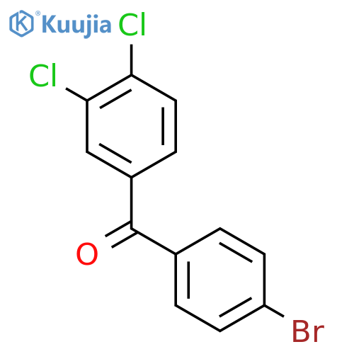 4-Bromo-3',4'-dichlorobenzophenone structure