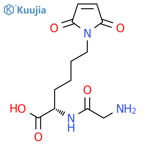 L-NORLEUCINE, GLYCYL-6-(2,5-DIHYDRO-2,5-DIOXO-1H-PYRROL-1-YL)- structure