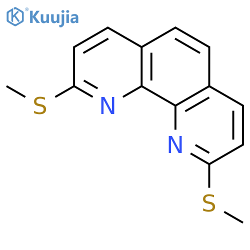 2,9-Bis(methylsulfanyl)-1,10-phenanthroline structure