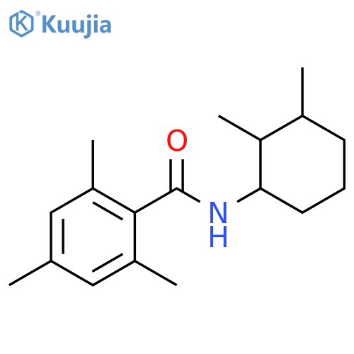 Benzamide, N-(2,3-dimethylcyclohexyl)-2,4,6-trimethyl- structure