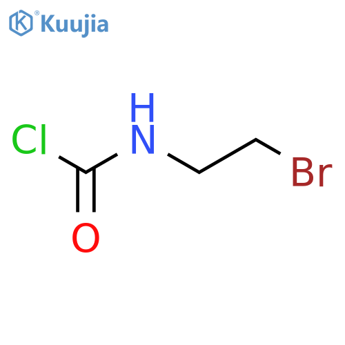 Carbamic chloride, (2-bromoethyl)- structure