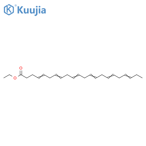 Ethyl docosa-4,7,10,13,16,19-hexaenoate structure