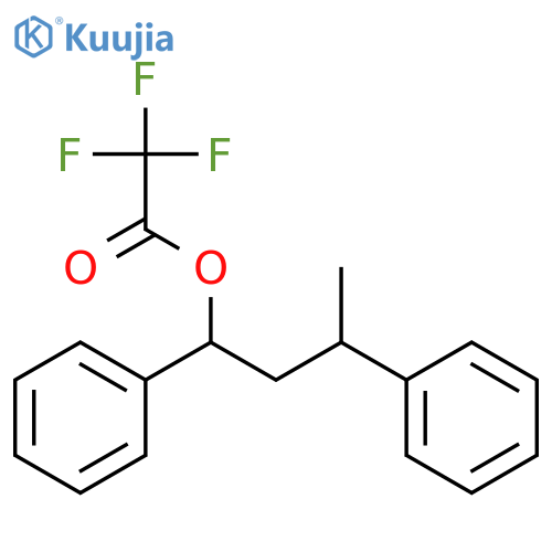 1,3-Diphenylbutyl trifluoroacetate structure