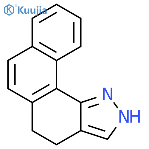 1H-PHENANTHRO[4,3-C]PYRAZOLE, 4,5-DIHYDRO- structure