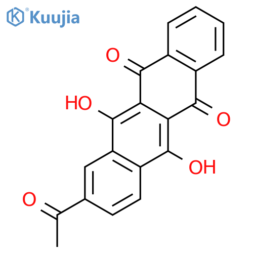Dianhydro Idarubicinaglycone structure