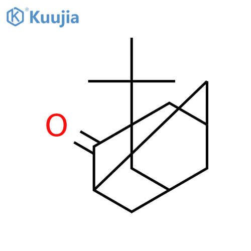 TRICYCLO[3.3.1.13,7]DECANONE, 1-(1,1-DIMETHYLETHYL)- structure