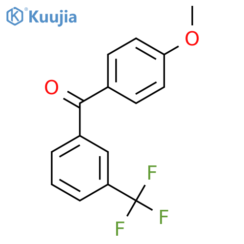Methanone,(4-methoxyphenyl)[3-(trifluoromethyl)phenyl]- structure