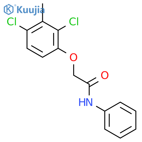 Acetamide, 2-(2,4-dichloro-3-methylphenoxy)-N-phenyl- structure