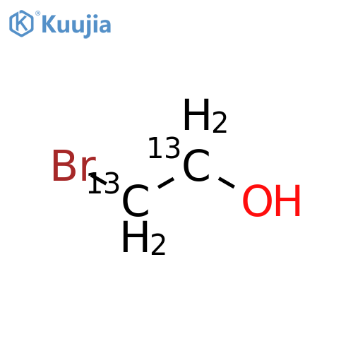 2-Bromoethanol-13C2 structure