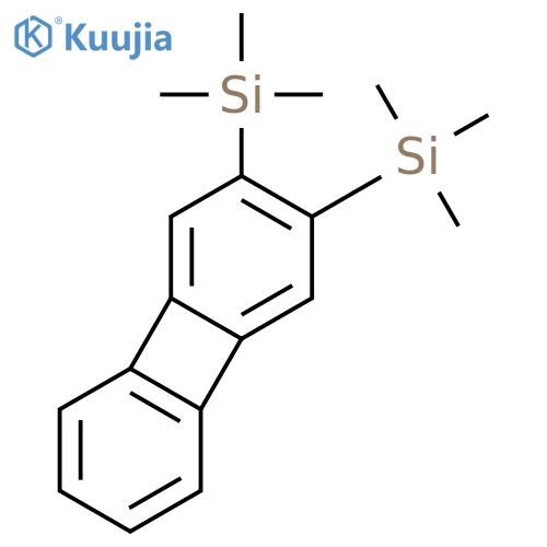SILANE, 2,3-BIPHENYLENEDIYLBIS[TRIMETHYL- structure