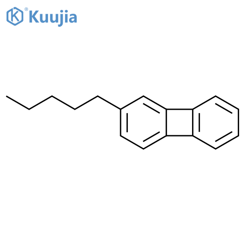 BIPHENYLENE, 2-PENTYL- structure