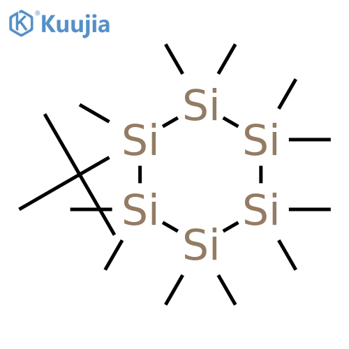 CYCLOHEXASILANE, (1,1-DIMETHYLETHYL)UNDECAMETHYL- structure