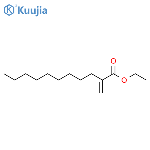 UNDECANOIC ACID, 2-METHYLENE-, ETHYL ESTER structure
