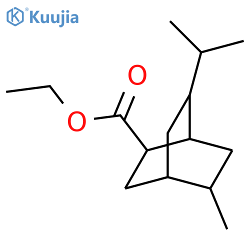 Bicyclo[2.2.2]octane-2-carboxylicacid, 5-methyl-7-(1-methylethyl)-, ethyl ester structure