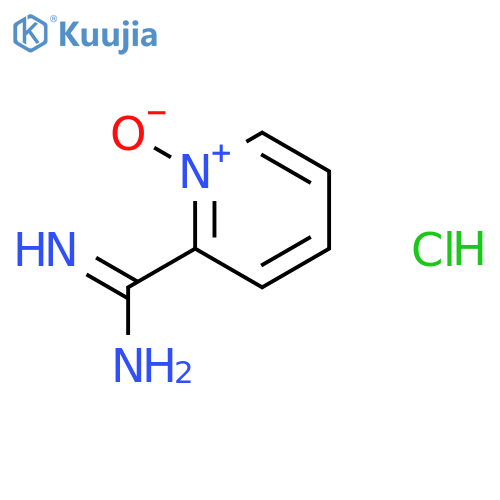 2-Carbamimidoylpyridine 1-oxide hydrochloride structure