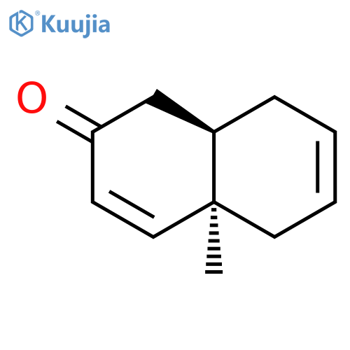 2(1H)-Naphthalenone, 4a,5,8,8a-tetrahydro-4a-methyl-, (4aR,8aR)-rel- structure