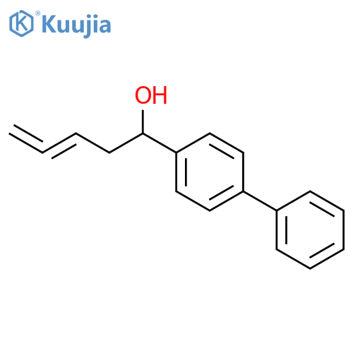 [1,1'-Biphenyl]-4-methanol, α-2,3-butadien-1-yl- structure