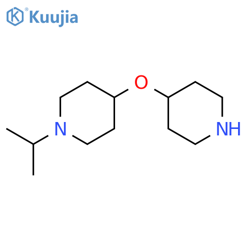 PIPERIDINE, 1-(1-METHYLETHYL)-4-(4-PIPERIDINYLOXY)- structure