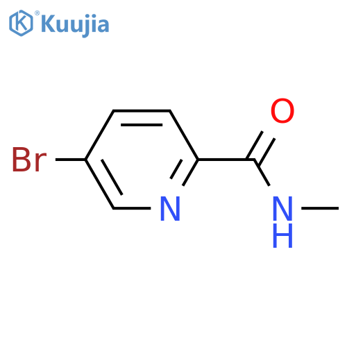 N-Methyl 5-bromopicolinamide structure