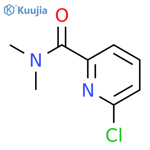 6-chloro-N,N-dimethylpyridine-2-carboxamide structure