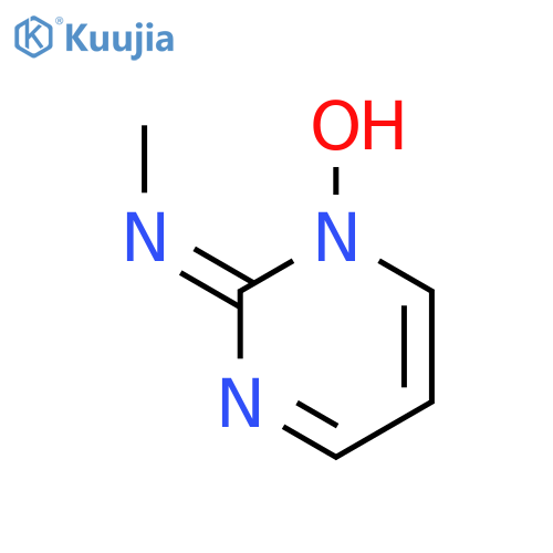 2-Pyrimidinamine,N-methyl-, 1-oxide structure