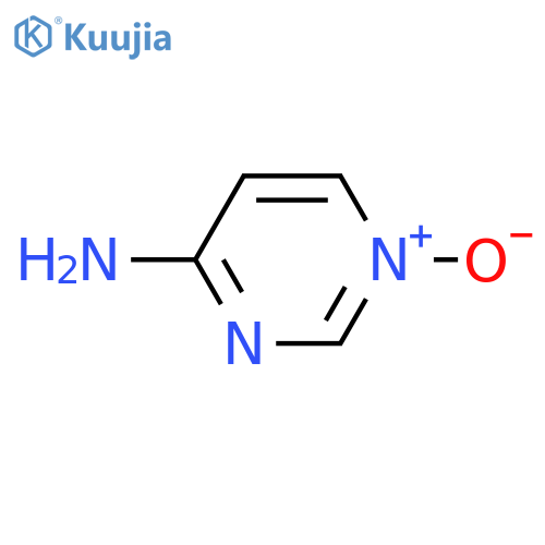 4-Pyrimidinamine,1-oxide structure