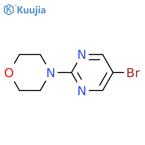 4-(5-Bromopyrimidin-2-yl)morpholine structure