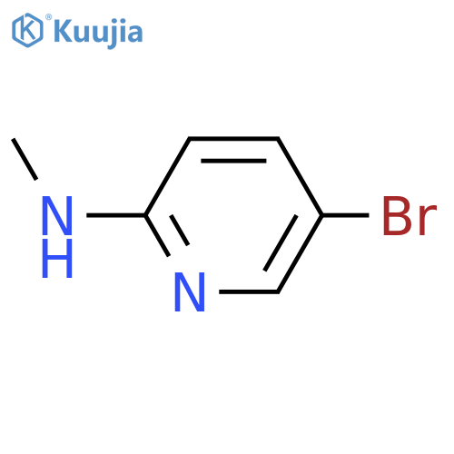 5-Bromo-2-(N-methylamino)pyridine structure
