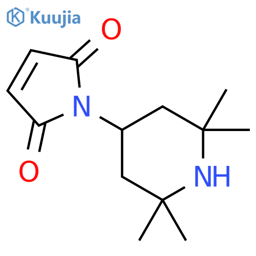 1H-Pyrrole-2,5-dione,1-(2,2,6,6-tetramethyl-4-piperidinyl)- structure
