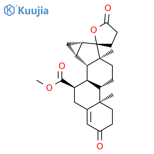 7alpha-Methoxycarbonyl-15beta,16beta-methylene-3-oxo-17alpha-pregn-4-ene-21,17-carbolactone structure