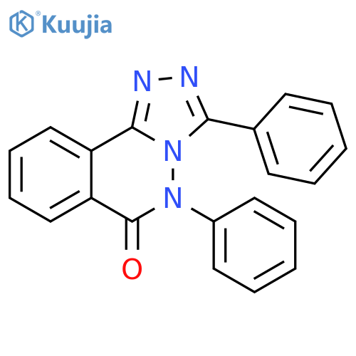1,2,4-TRIAZOLO[3,4-A]PHTHALAZIN-6(5H)-ONE, 3,5-DIPHENYL- structure